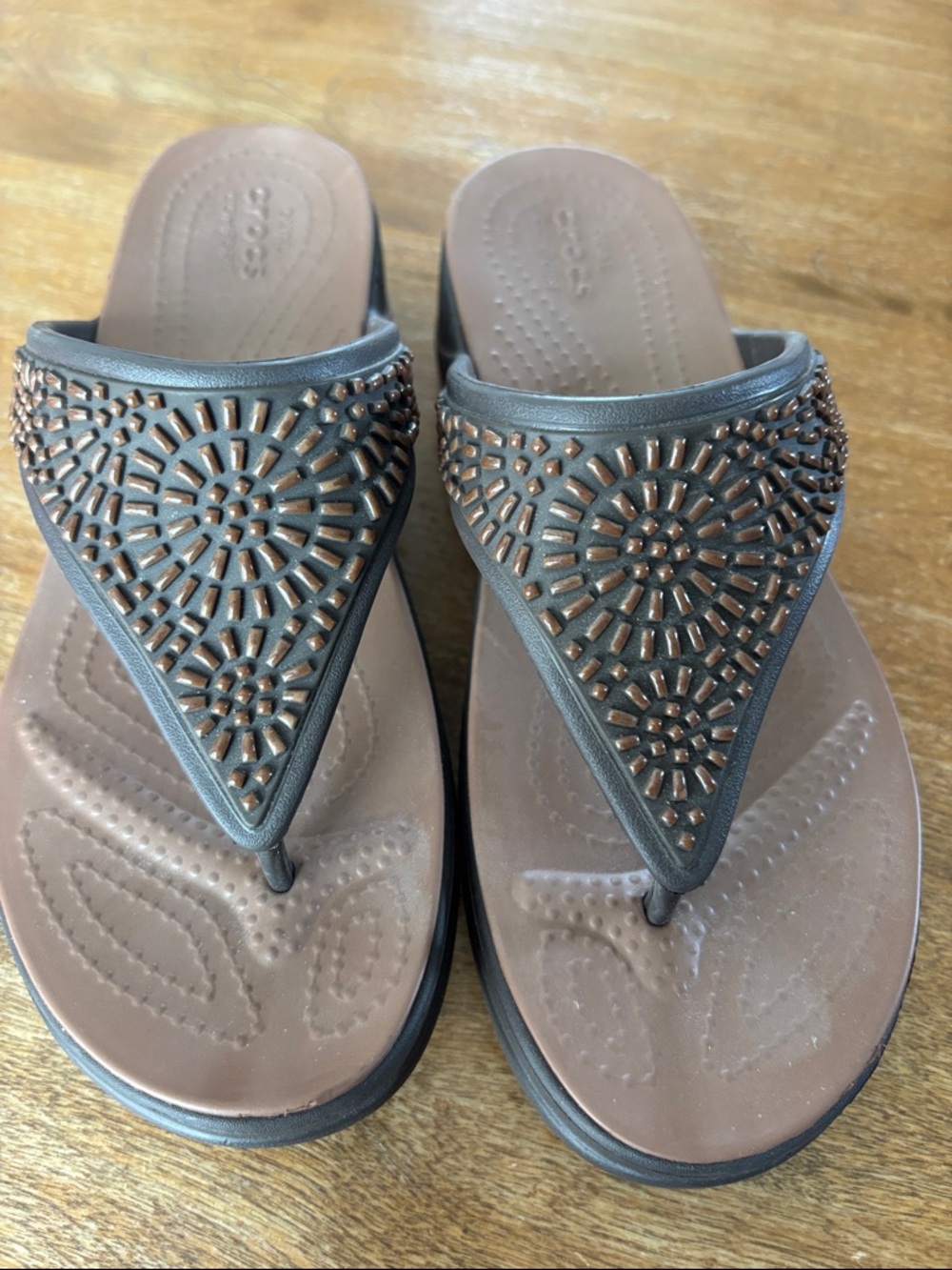 Crocs Monterey wedge sandals